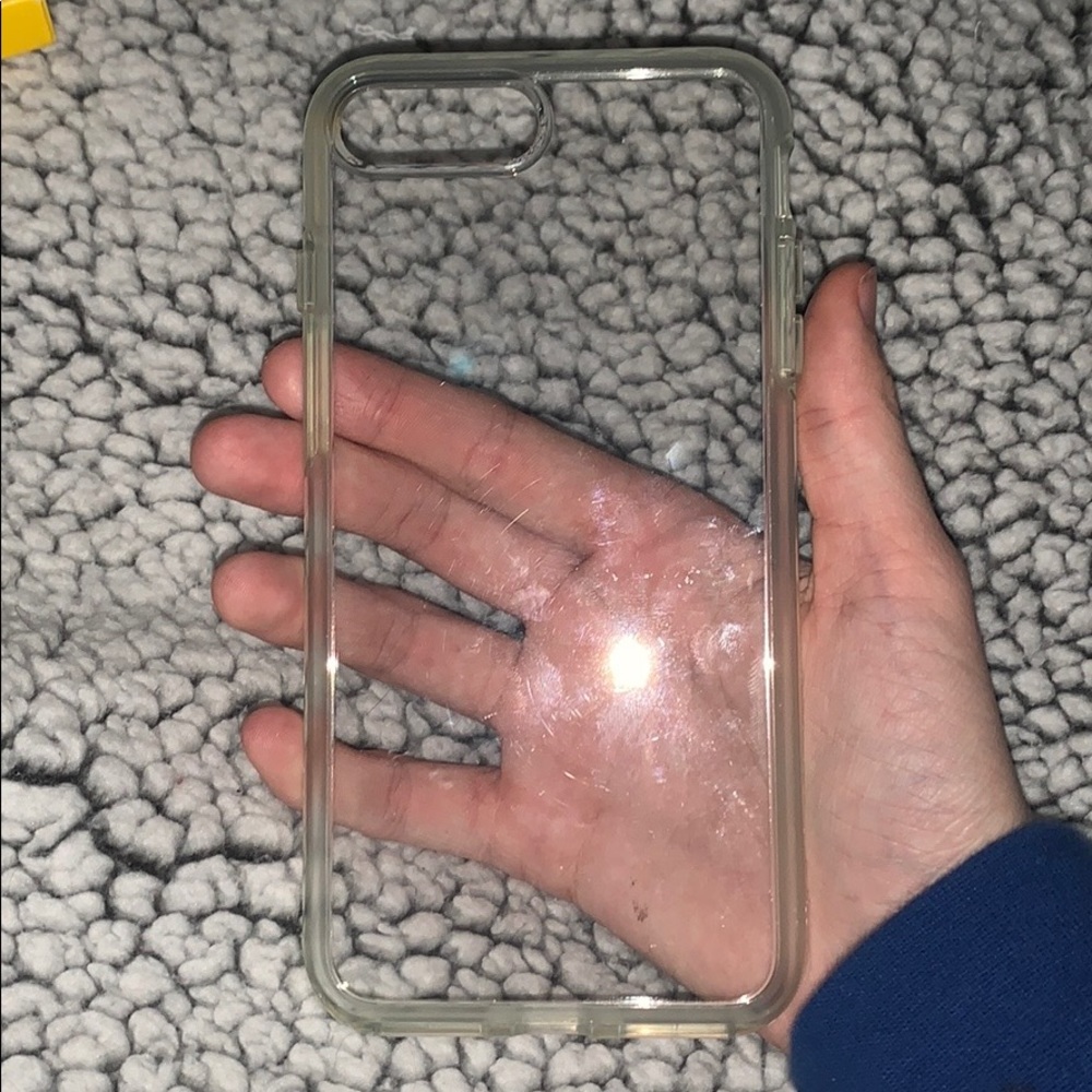Clear otter box phone case
